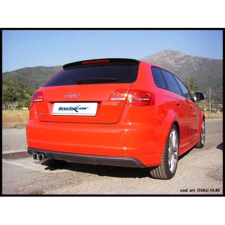 Tubo sostituzione catalizzatore con cat. metallico AUDI A3 - 2008 265CV S3 (type 8P) SB (Cod. I-AFS3