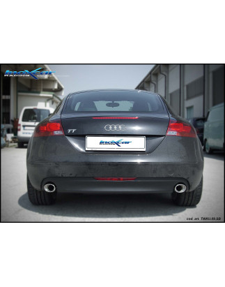 Tubo sostituzione catalizzatore con cat. metallico AUDI TT - 2006 200CV (type 8J) (Cod. I-AFTT.01CAT