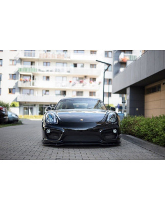 SPLITTER ANTERIORE V.1 Porsche Cayman Mk2 981C (Cod. M-PO-CA-981-FFD1FP)