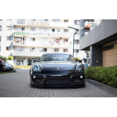 SPLITTER ANTERIORE V.1 Porsche Cayman Mk2 981C (Cod. M-PO-CA-981-FFD1FP)