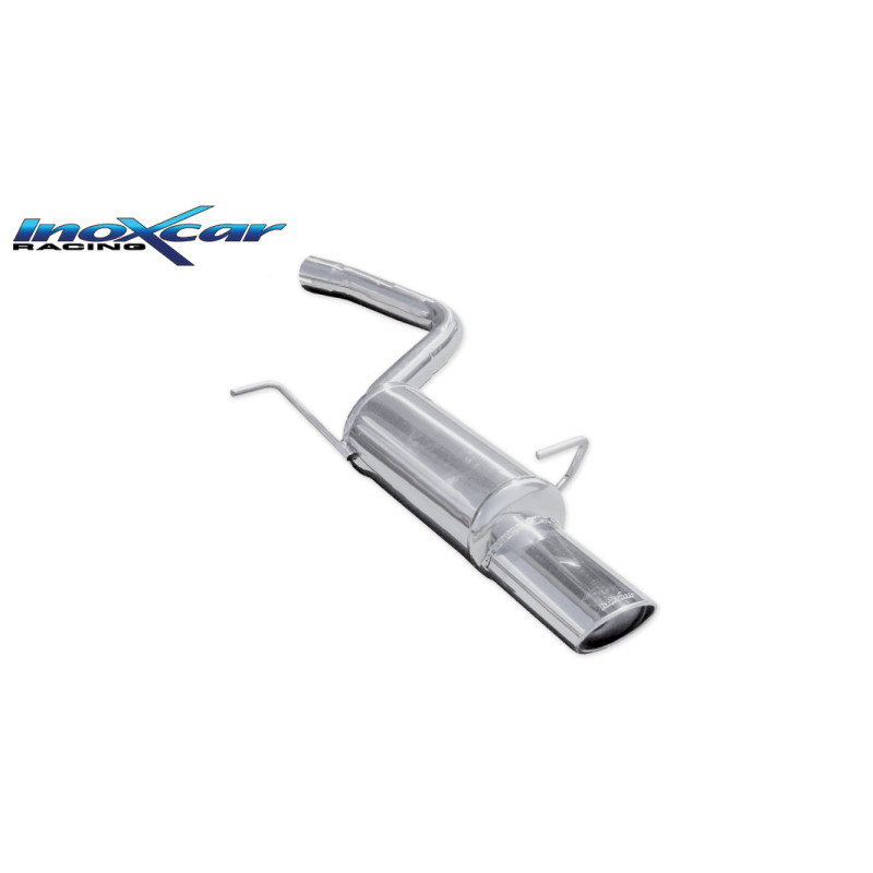 Posteriore con uscita singola ovale 120x80 mm AUDI A4 - 2001 101CV (type 8E) (Cod. I-AUA4.07.120)