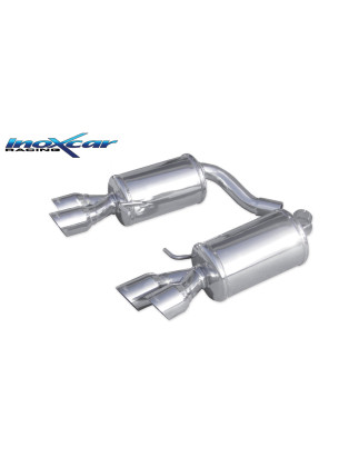 Posteriore con uscita DX+SX 2 x diam. 80 RACING AUDI A4 - 2009 333CV (type B8) (Cod. I-AUA4.12.RA)
