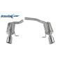 Posteriore con uscita diam. 100 X-RACE DX+SX AUDI A5 QUATTRO 2.7 TDI - 2007-2011 190CV (Cod. I-AUA5.
