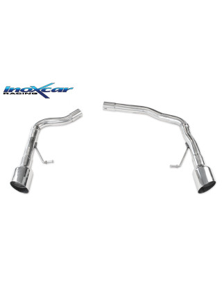 Posteriore senza silenziatore con uscita diam. 100 RACING DX+SX AUDI A5 QUATTRO 3.0 TDI V6 - 2008 23