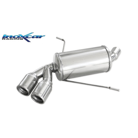 Posteriore con uscita 2 x diam.80 BMW E87 SERIE 1 116I-118I 2004- - 2004 (Cod. I-BME87.02.80)