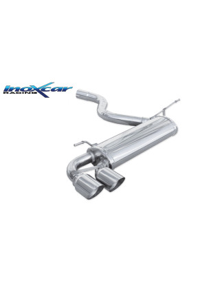 Posteriore con uscita 2 x diam.80 RACING BMW F21 SERIE 1 2.0 TURBO 125I - 2013-2014 218CV (Cod. I-BM