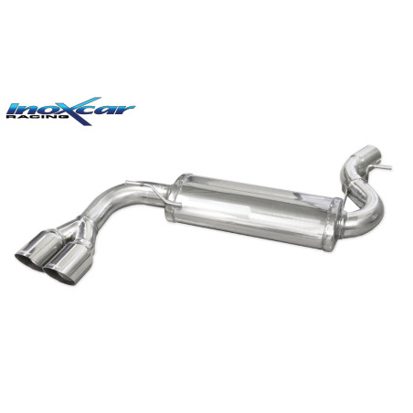 Posteriore con uscita 2 x diam. 80 RACING BMW X3 XDRIVE 20D - 2011 184CV (Cod. I-BMX3.02.RA)