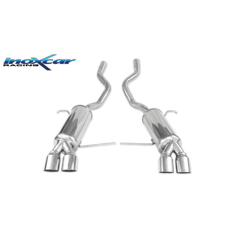 Posteriore con uscita 2 x diam. 80 RACING DX+SX BMW X5 - 2001 218CV (type E53) (Cod. I-BMX5.02.RA) Posteriore con uscita 2 x diam. 80 RACING DX+SX BMW X5 - 2001 218CV (type E53) (Cod. I-BMX5.02.RA)