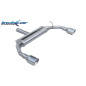 Posteriore con uscita diam. 90 X-RACE DX+SX BMW X6 3.0D - (Cod. I-BMX6.01.XR90)