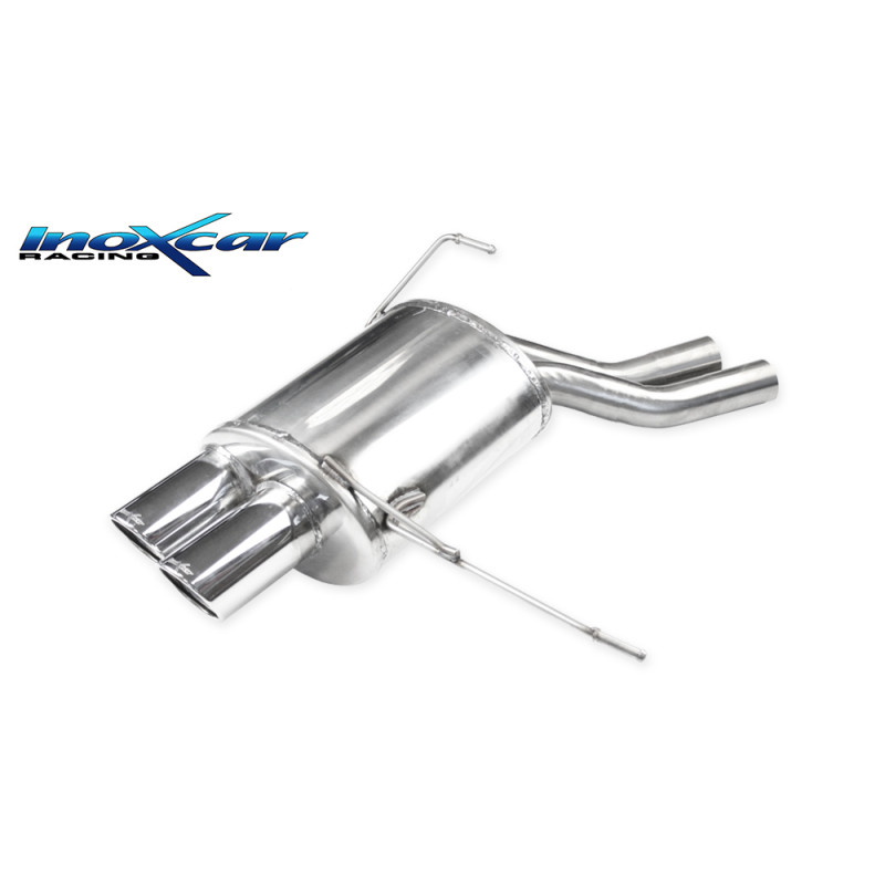 Posteriore con uscita 2 x diam. 80 X-RACE BMW Z4 - 2002-2005 231CV (Type E85) (Cod. I-BMZ4.01.XR80)