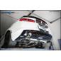 Posteriore silenziato con uscita diam. 110 X-RACE dx+sx CHEVROLET CAMARO 3.6 V6 - 2016 (Cod. I-CHCA.