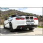 Posteriore silenziato con uscita diam. 110 X-RACE dx+sx CHEVROLET CAMARO 3.6 V6 - 2016 (Cod. I-CHCA.
