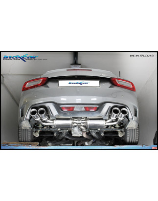 Posteriore senza silenziatore con uscita 2 x diam. 90 dx+sx - 2016 170CV Abarth 124 (Cod. I-F124.03.
