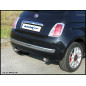 Posteriore con uscita singola diam. 80 FIAT 500 1.4 16V - 2007 100CV (Cod. I-FICQ.02.80 )