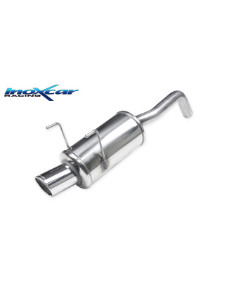 Posteriore con uscita singola diam. 90 X-RACE FIAT 500 1.3 MJET - 2007 75CV (Cod. I-FICQ.04.XR90)