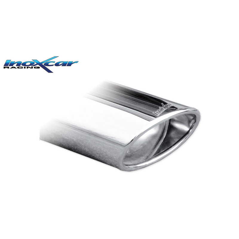 Posteriore con uscita ovale 120x80mm OBLIQUO FIAT 500X 1.0 - 2019 120CV (Cod. I-FICQ.20.120SB)