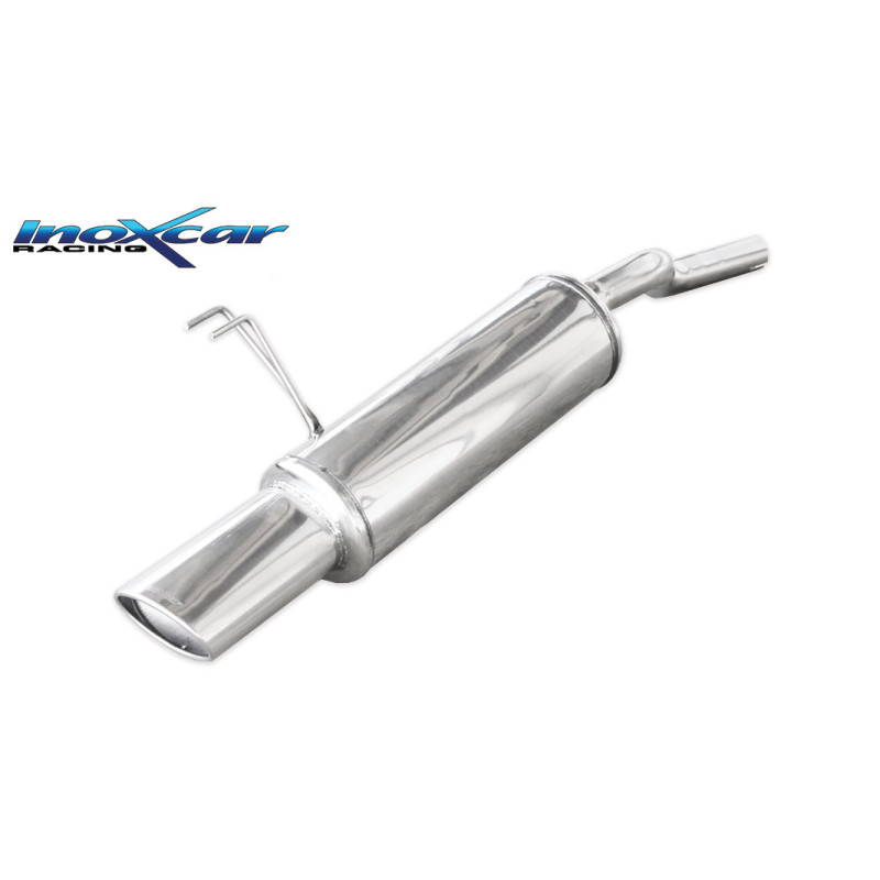 Posteriore con uscita singola ovale 120x80 mm FIAT PUNTO 2B - 2003 80CV (type 188) (Cod. I-FIPN.11.1