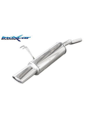 Posteriore con uscita singola ovale 120x80 mm FIAT PUNTO 2B - 2003 60CV (type 188) (Cod. I-FIPN.12.1