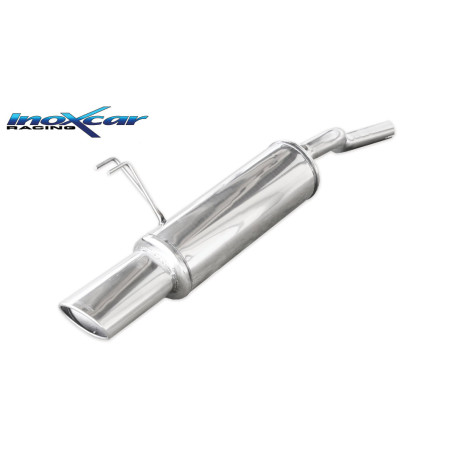 Posteriore con uscita singola ovale 120x80 mm FIAT PUNTO 2B - 2003 60CV (type 188) (Cod. I-FIPN.12.1