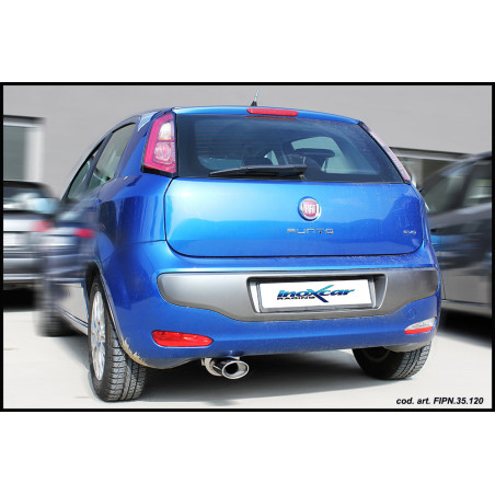 Posteriore con uscita diam. 80 PUNTO EVO 1.4 - 2009 77CV Fiat (Cod. I-FIPN.35.80)