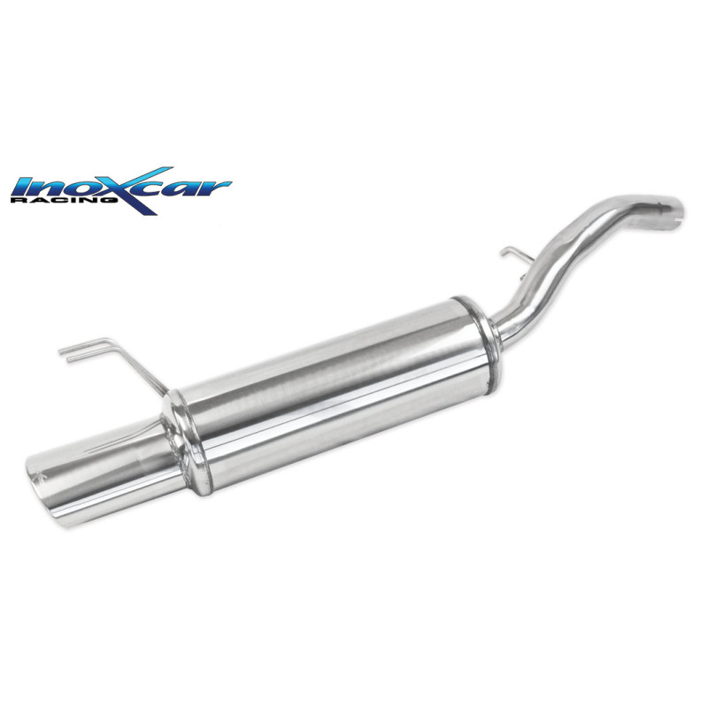 Posteriore con uscita singola ovale 120x80 mm FIAT STILO 1.4 16V - 2003-2007 95CV (Cod. I-FIST.01.12