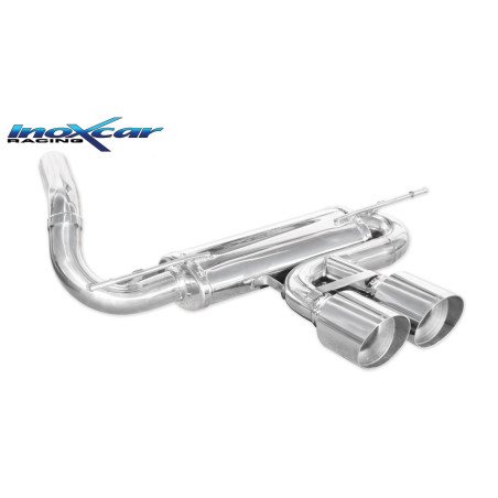 Posteriore con uscita 2 x diam. 114 RACING FORD FOCUS 2.0 TDCI ST3 - 2014 185CV MK3 (Cod. I-FOFO.15.