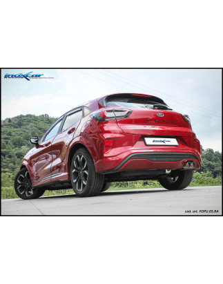 Posteriore con uscita 2 x diam. 80 RACING FORD PUMA 1.0 - 2022 2020-- (Cod. I-FOPU.05.RA)