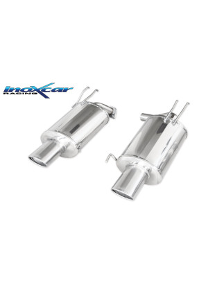 Posteriore con uscita singola ovale 120x80 mm DX+SX HONDA ACCORD 2.4 EXECUTIVE - 2003 190CV (Cod. I-