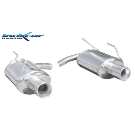 Posteriore con uscita singola diam. 102 DX+SX HONDA S2000 2.0 - 1999 240CV (Cod. I-HOS2.01.102 )