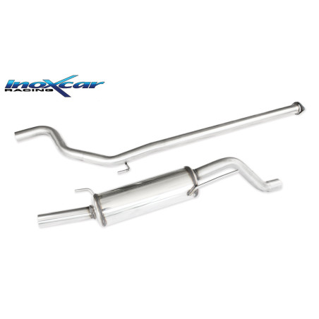 Tubo centrale diretto + Posteriore gr. N - diam. 60 ABARTH GRANDE PUNTO 1.4 T-JET 2007 155CV (Cod. I