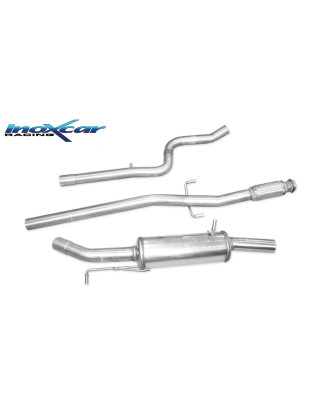 Tubo centrale diretto + Posteriore gr. A - diam. 63 2013 200CV Peugeot 208 (Cod. I-LPE.19)