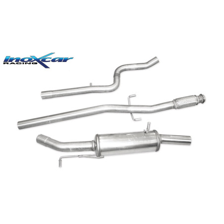 Tubo centrale diretto + Posteriore gr. A - diam. 63 2013 200CV Peugeot 208 (Cod. I-LPE.19)