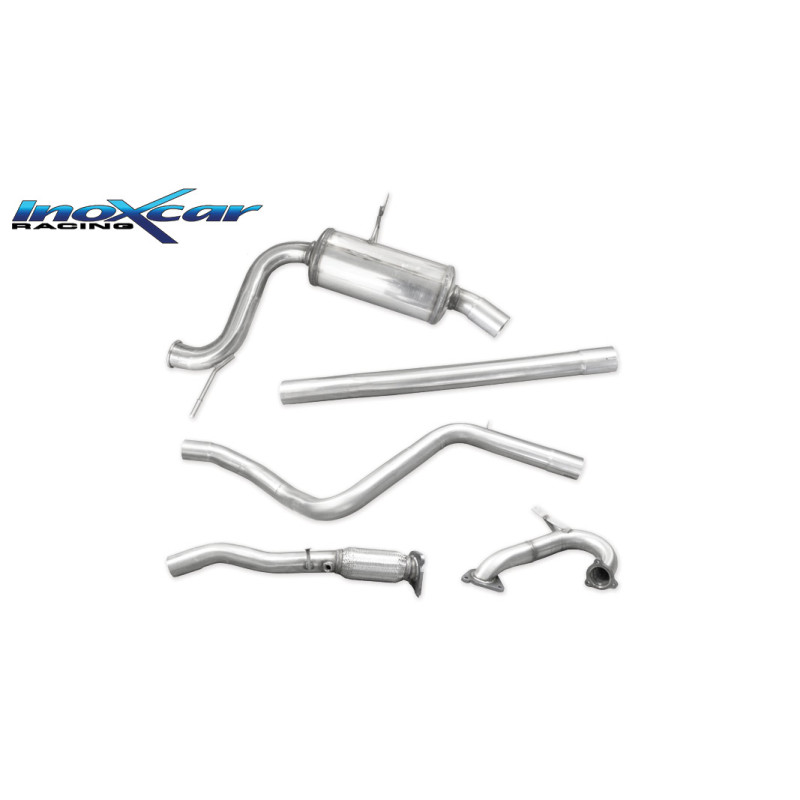 Tubo sostituzione catalizzatore + intermedio centrale diretto Posteriore gr. N - diam. 63 2010 250CV
