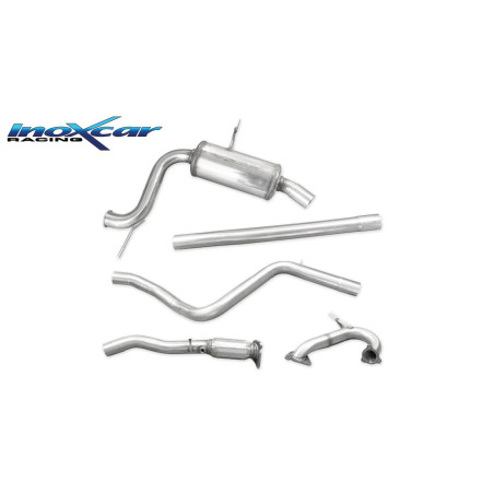 Tubo sostituzione catalizzatore + intermedio centrale diretto Posteriore gr. N - diam. 63 2010 250CV