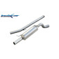 Tubo centrale diretto + Posteriore gr. N - diam. 63 RENAULT TWINGO 2 RS SPORT 1.6 16V 2009 133CV (Co