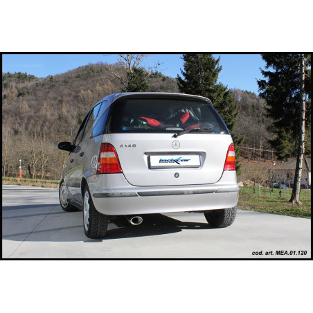 Posteriore con uscita ovale 120x80 mm MERCEDES CLASSE A140 - 1998-2004 82CV A (Type W168) (Cod. I-ME