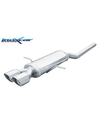 Posteriore con uscita 2 x diam. 80 RACING MINI COUPE COOPER S 1.6 TURBO - 2011 184CV (R58) (Cod. I-M