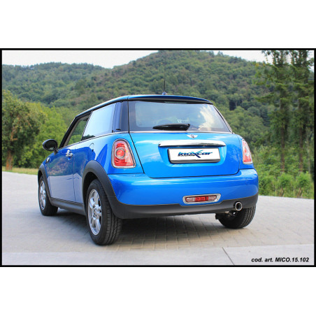 Posteriore con uscita diam. 102 MINI ONE R56 1.6 - 2010-2011 75CV (Cod. I-MICO.15.80)