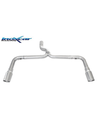 Posteriore senza silenziatore con uscita diam. 80 RACING DX+SX MINI COUNTRYMAN COOPER S 1.6 TURBO - 