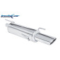 Posteriore con uscita singola ovale 120x80 mm OPEL ASTRA F 1.8 16V - 115CV (Cod. I-OPAS.13.120)