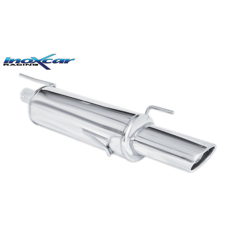 Posteriore con uscita singola ovale 120x80 mm OPEL ASTRA F 2.0 16V GSI - 150CV (Cod. I-OPAS.15.120)
