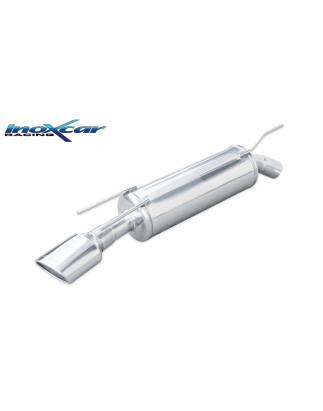 Posteriore con uscita singola ovale 120x80 mm OPEL CALIBRA 2.0 16V - 1991-1993 136CV (Cod. I-OPCA.02