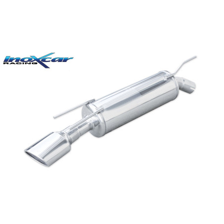 Posteriore con uscita singola ovale 120x80 mm OPEL CALIBRA 2.0 16V - 1991-1993 136CV (Cod. I-OPCA.02