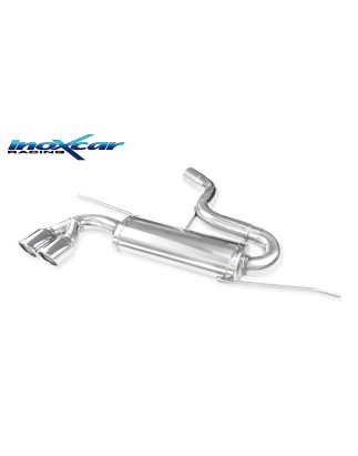 Posteriore con uscita 2 x diam. 80 X-RACE AUDI - 2005 200CV A3 S3 RS3 (type 8P) (Cod. I-OVAU.15.XR80