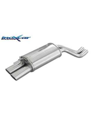 Posteriore con uscita 2 x ovale 90x70 mm BMW E46 330D - 2000 184CV SERIE 3 (Cod. I-OVBM.11.90)