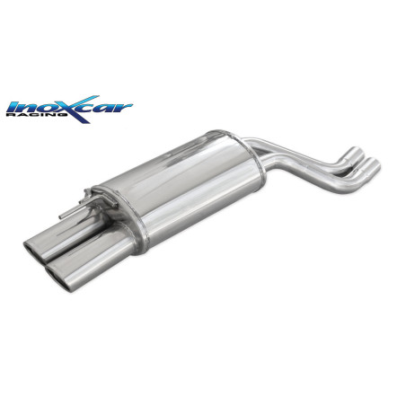 Posteriore con uscita 2 x ovale 90x70 mm BMW E46 330D - 2000 184CV SERIE 3 (Cod. I-OVBM.11.90)