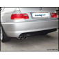 Posteriore con uscita 2 x diam. 80 X-RACE BMW E46 320CI - 2000 170CV SERIE 3 (Cod. I-OVBM.12.XR80)