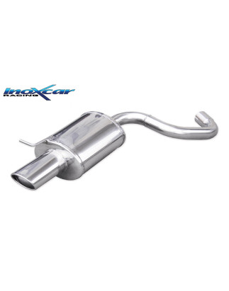 Posteriore con uscita singola ovale 120x80 mm BMW E91 SERIE3 TOURING 320D - 2005 177CV SERIE 3 (Cod.