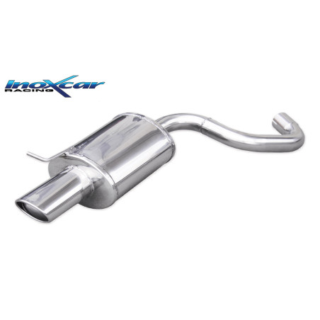 Posteriore con uscita singola ovale 120x80 mm BMW E91 SERIE3 TOURING 320D - 2005 177CV SERIE 3 (Cod.