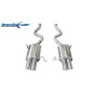 Posteriore con uscita 2 x diam. 76 X-RACE DX+SX BMW E92 SERIE3 M3 COUPE 4.0 V8 2007- - 2007 SERIE 3 